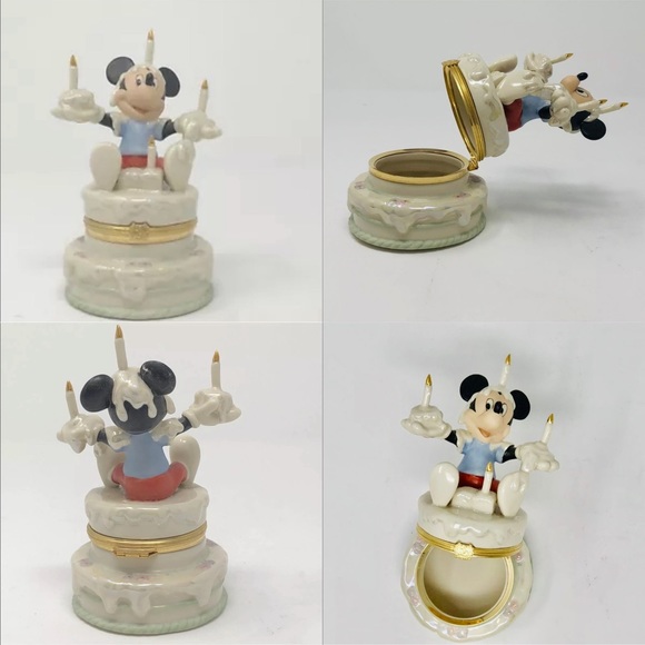 Lenox Mickey's Birthday Surprise Treasure Box - Picture 2 of 9